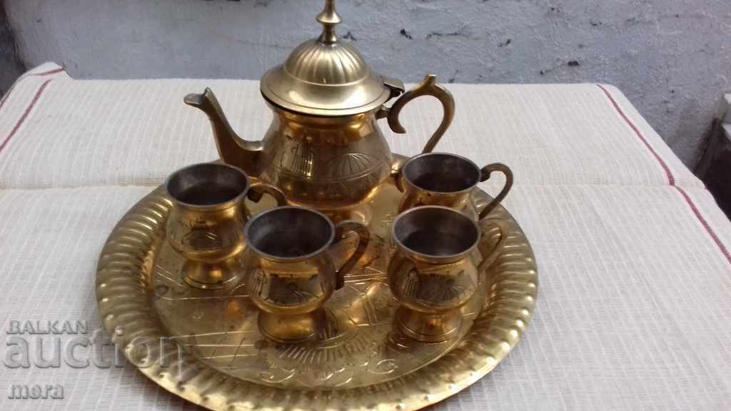 Hand forged bronze service - 5 Hand forged bronze service - 5