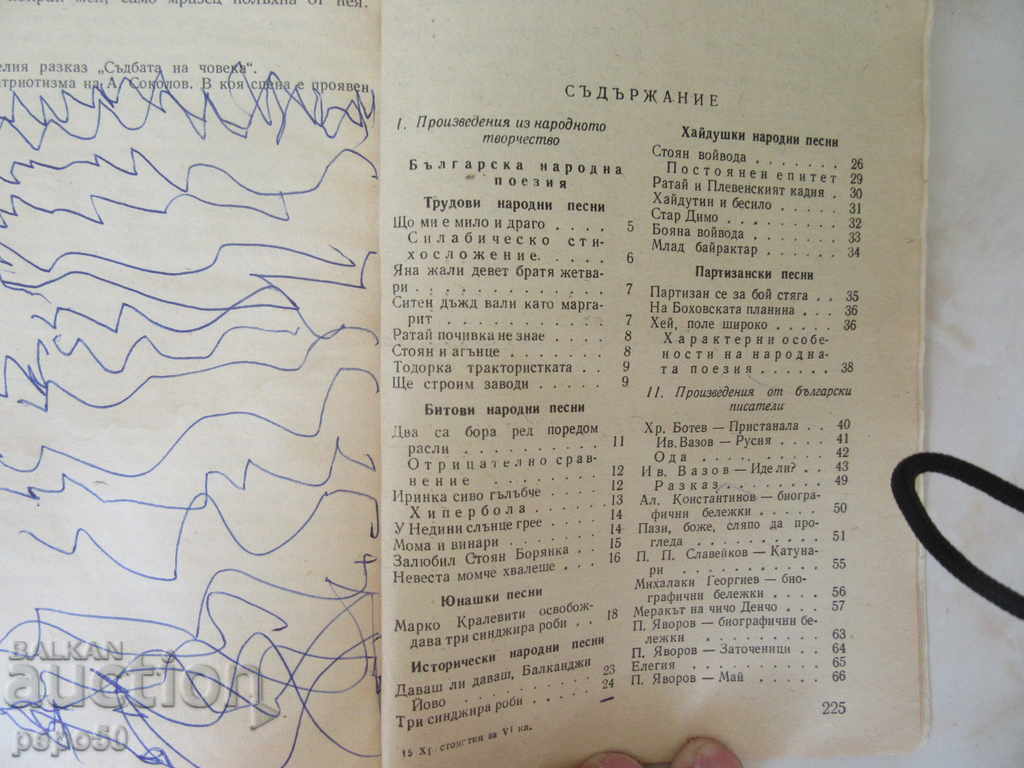 Auction  CHRISTOMY FOR THE 6TH CLASS - 1966