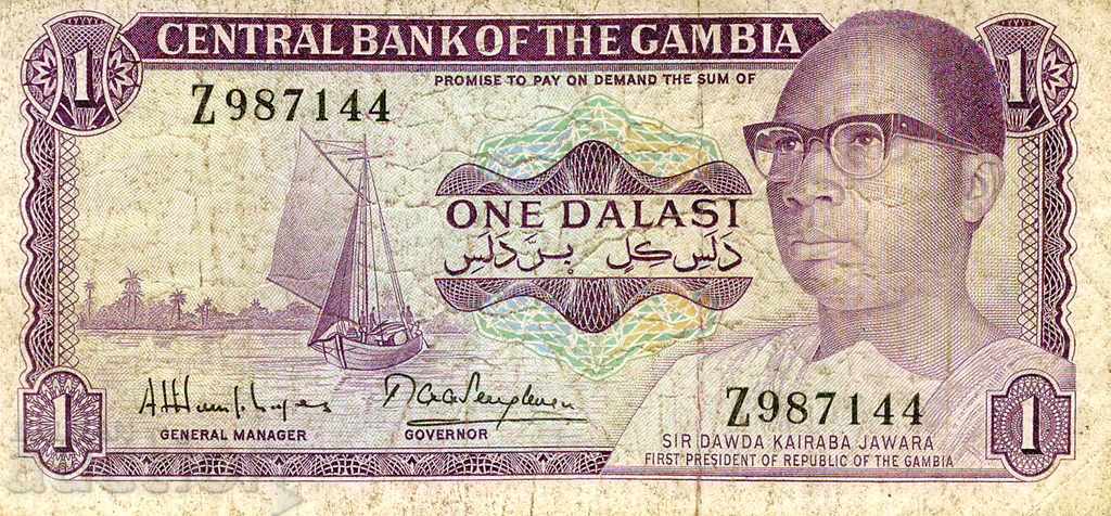 1 даласи Гамбия