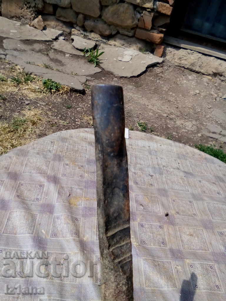 An old forged tool, chisel - 6