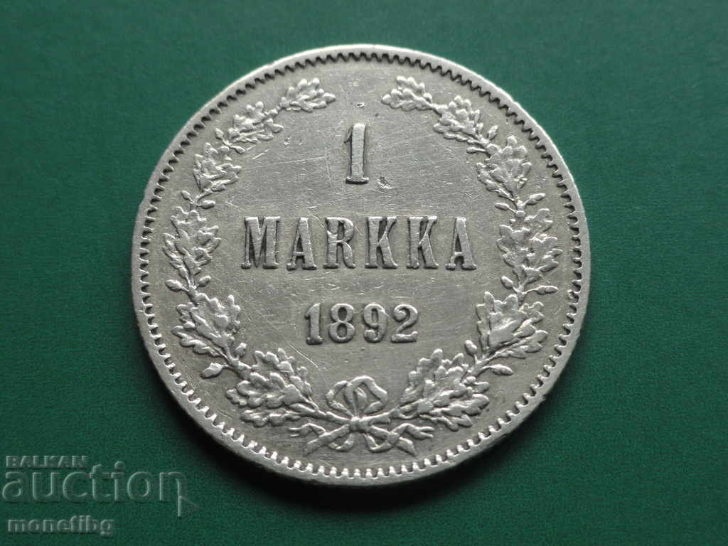 Russia (for Finland) 1892 - 1 Mark