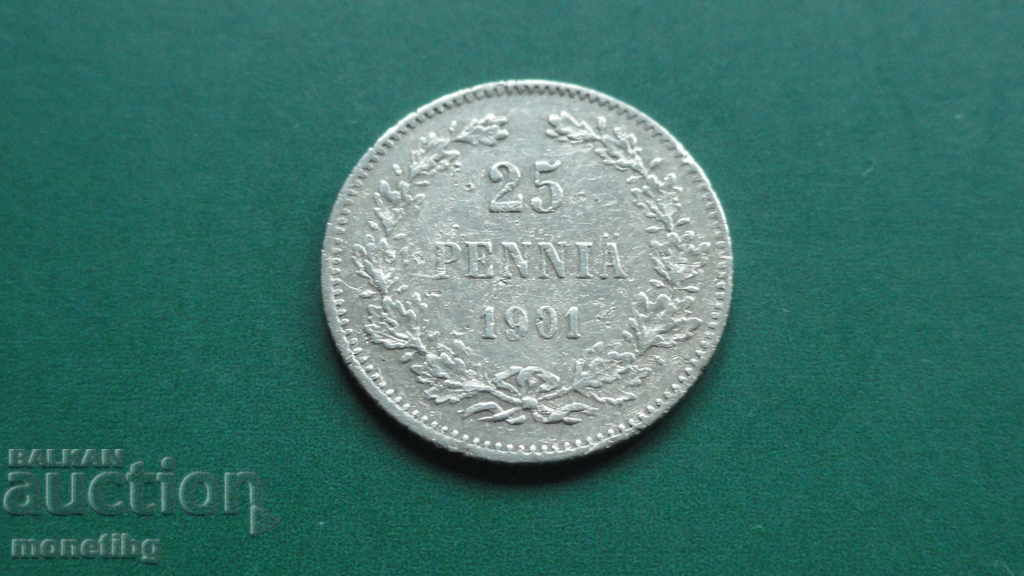 Russia (for Finland) 1901 - 25 penny (1)