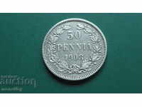 Russia (for Finland) 1908 - 50 pennia