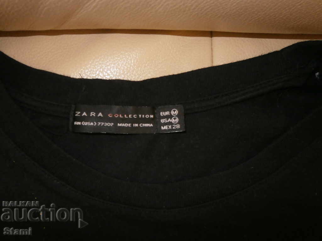 Black women's T-shirt ZARA - size М - 5 Black women's T-shirt ZARA - size М - 5