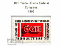 1983. Austria. Confederația sindicatelor austriece.
