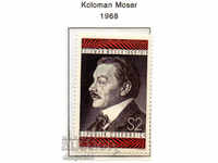 1968. Austria. Coloman "Kolo" Moser - artist, designer.