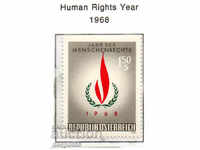 1968. Austria. Year of human rights.