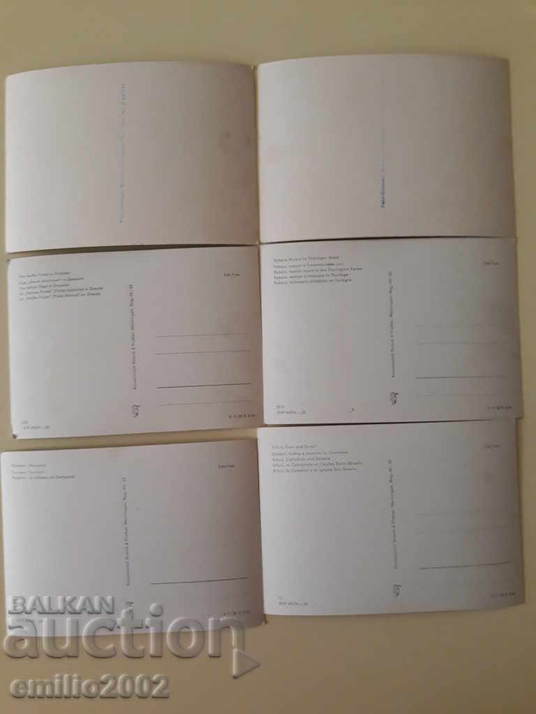 Delivery of Postcards GDR DDR 027 Delivery of Postcards GDR DDR 027