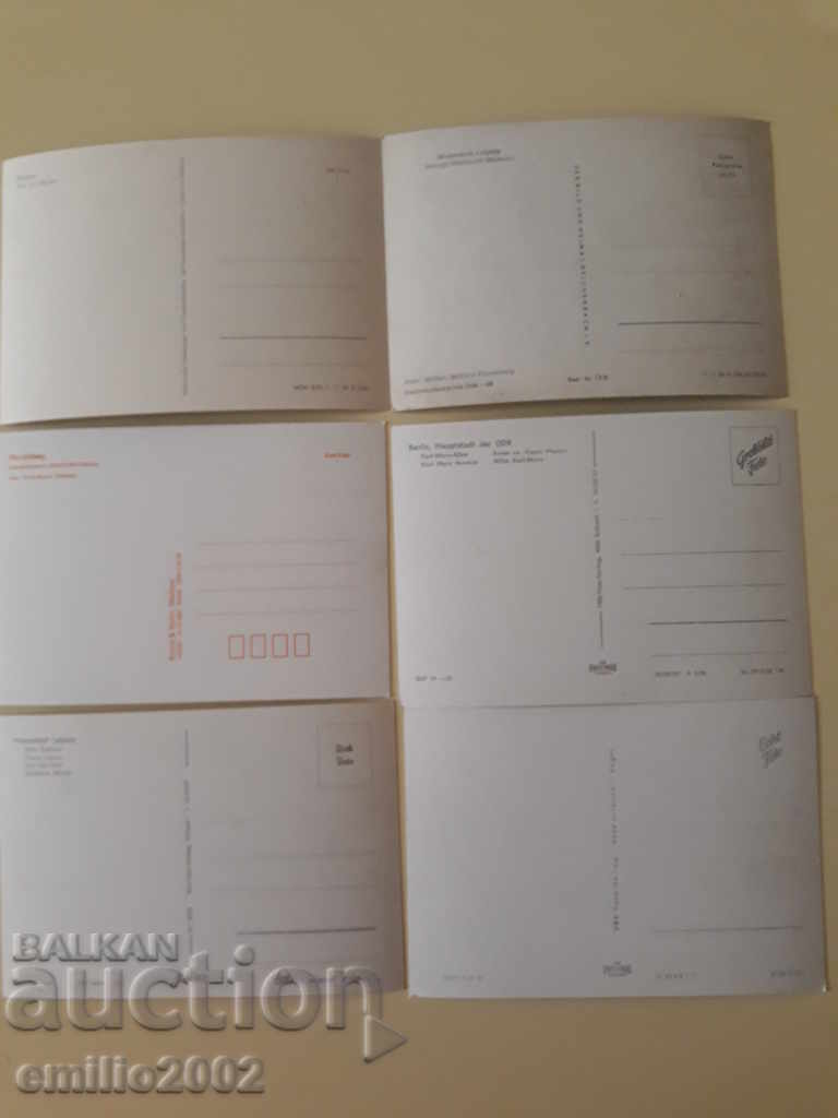 Delivery of Postcards GDR DDR 028 Delivery of Postcards GDR DDR 028