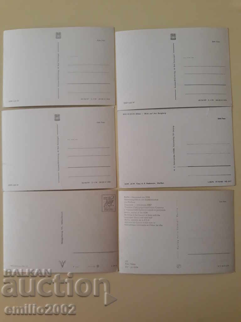 Delivery of Postcards GDR DDR 029 Delivery of Postcards GDR DDR 029