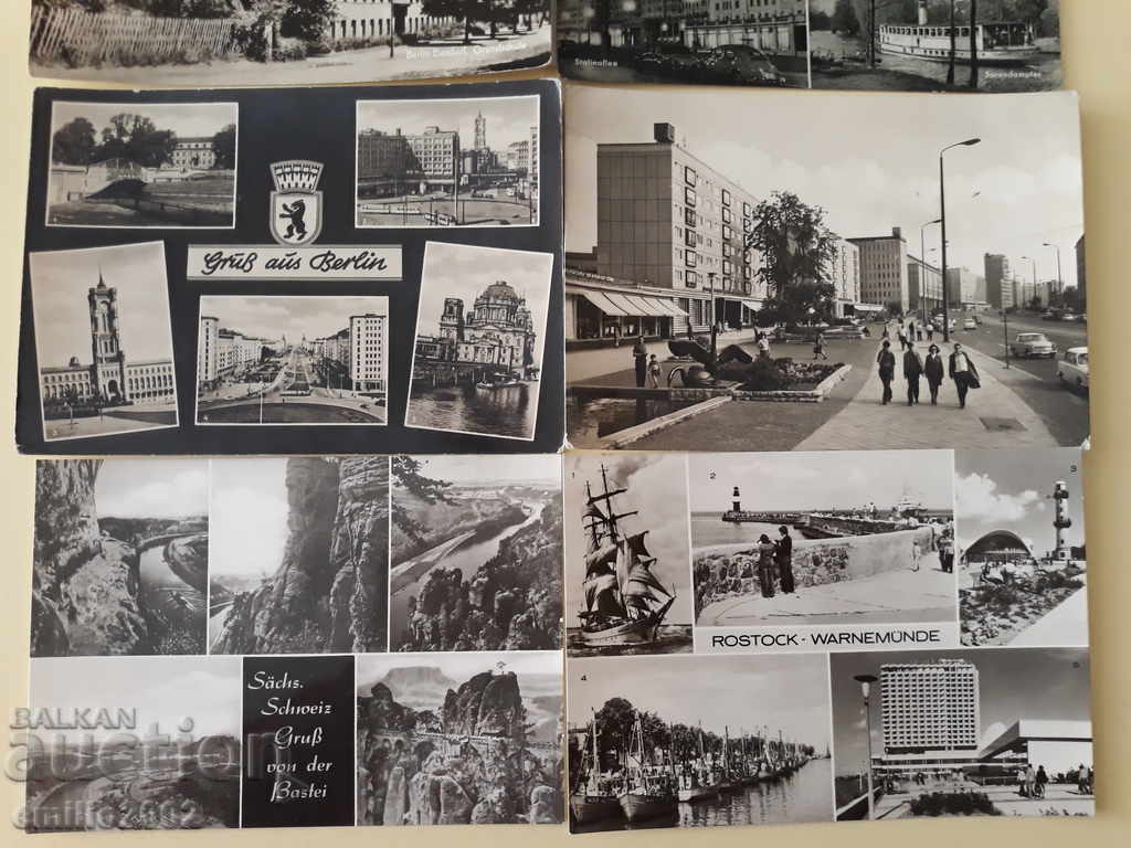 Auction Postcards GDR DDR 032 Auction Postcards GDR DDR 032
