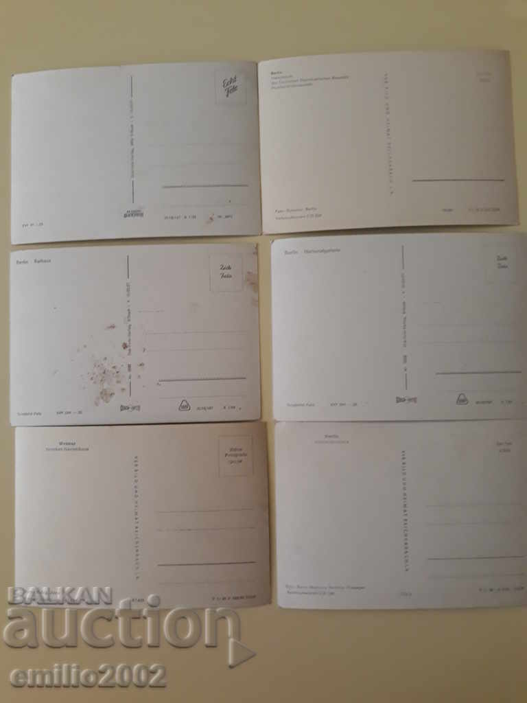 Delivery of Postcards GDR DDR 041 Delivery of Postcards GDR DDR 041