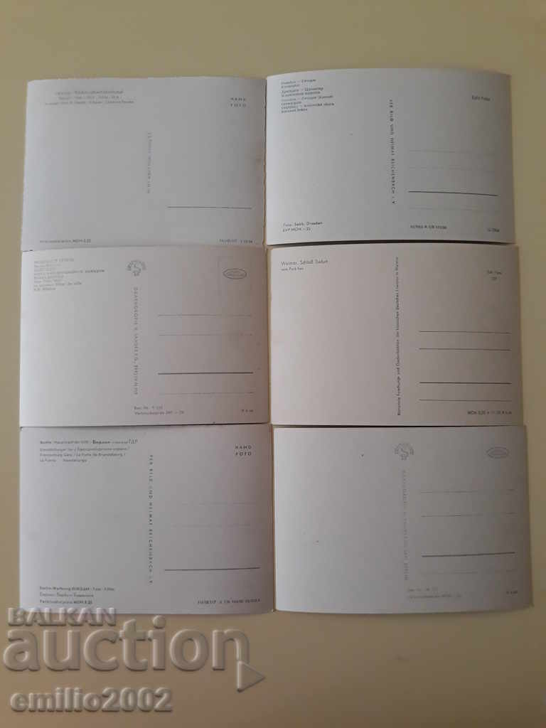 Delivery of Postcards GDR DDR 044 Delivery of Postcards GDR DDR 044