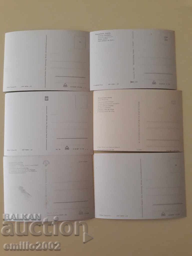 Delivery of Postcards GDR DDR 045 Delivery of Postcards GDR DDR 045