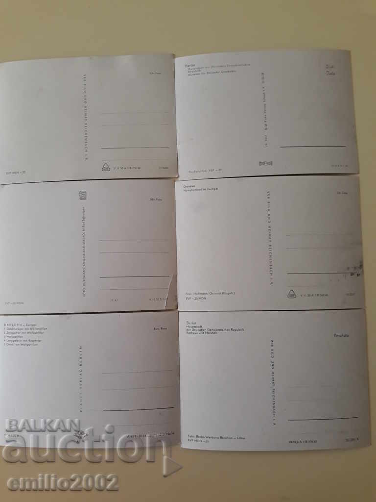 Delivery of Postcards GDR DDR 046 Delivery of Postcards GDR DDR 046