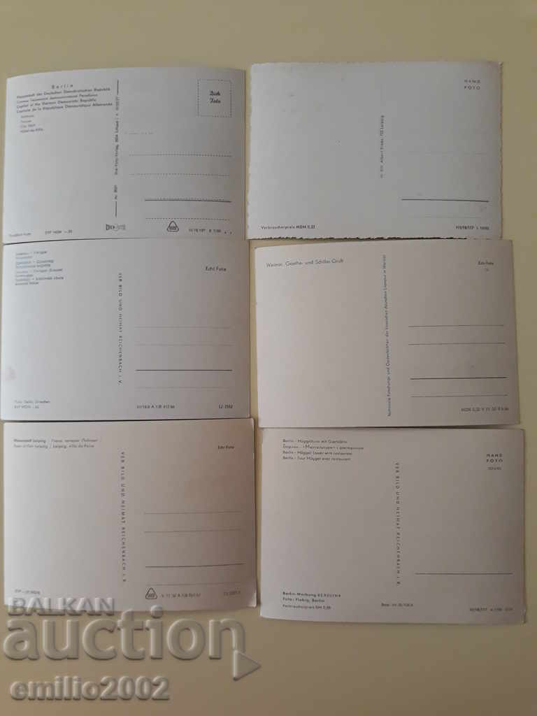 Delivery of Postcards GDR DDR 047 Delivery of Postcards GDR DDR 047