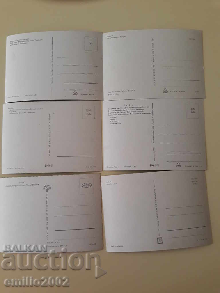 Delivery of Postcards GDR DDR 048 Delivery of Postcards GDR DDR 048