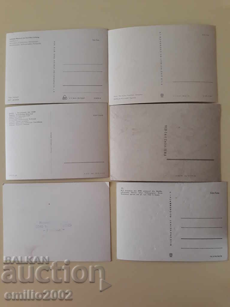 Delivery of Postcards GDR DDR 049 Delivery of Postcards GDR DDR 049