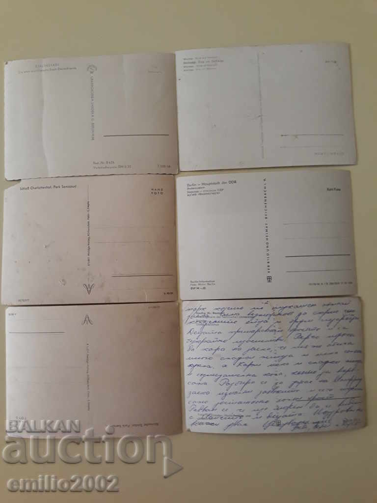 Delivery of Postcards GDR DDR 050 Delivery of Postcards GDR DDR 050