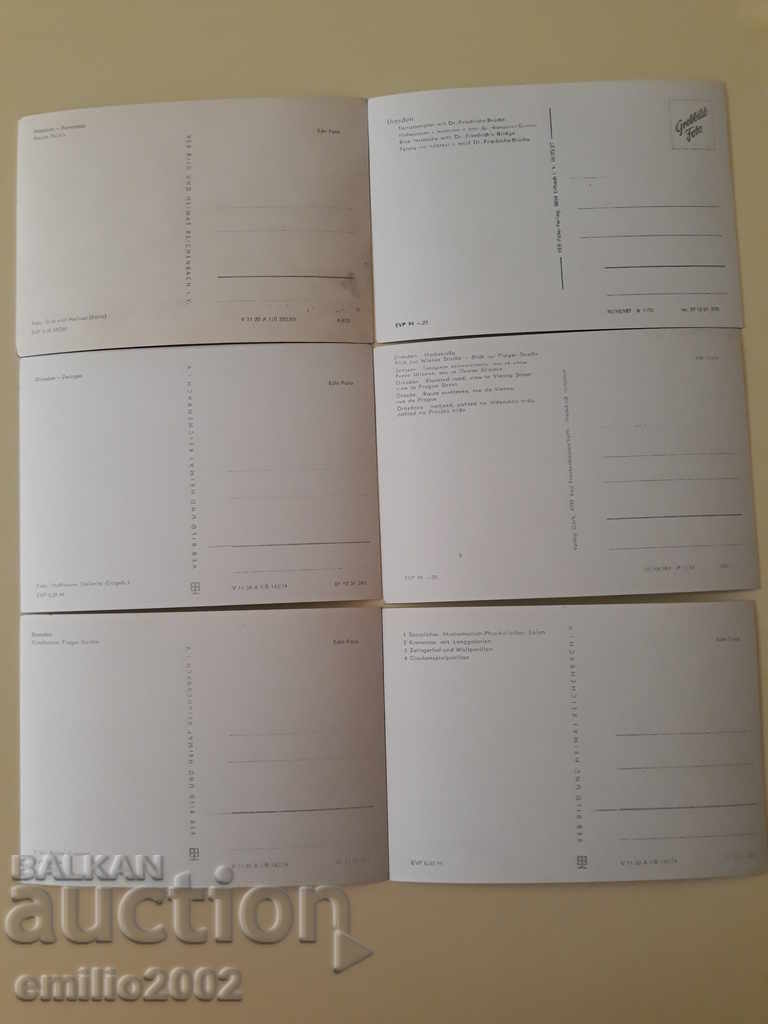 Delivery of Postcards GDR DDR 051 Delivery of Postcards GDR DDR 051