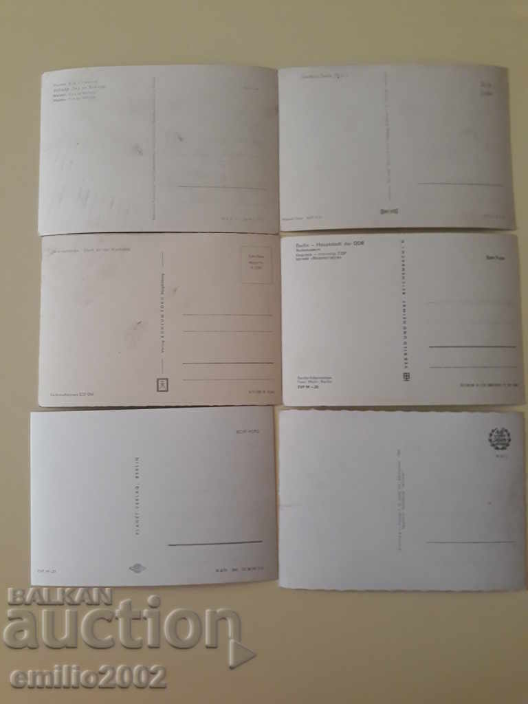 Delivery of Postcards GDR DDR 052 Delivery of Postcards GDR DDR 052