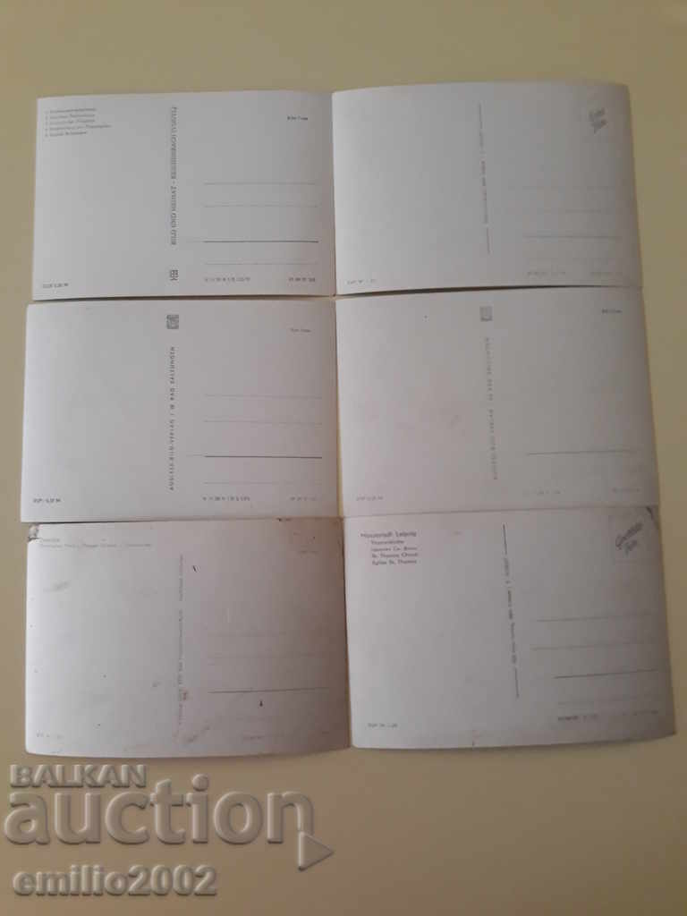 Delivery of Postcards GDR DDR 055 Delivery of Postcards GDR DDR 055