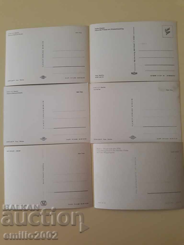 Delivery of Postcards GDR DDR 056 Delivery of Postcards GDR DDR 056