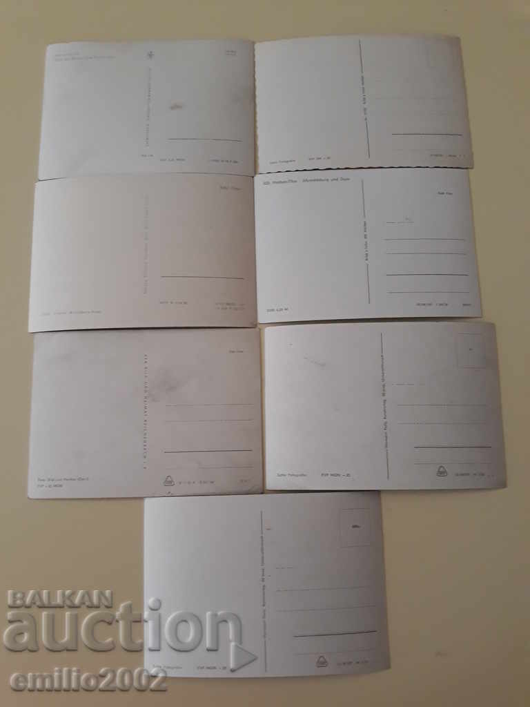 Delivery of Postcards GDR DDR 057 Delivery of Postcards GDR DDR 057