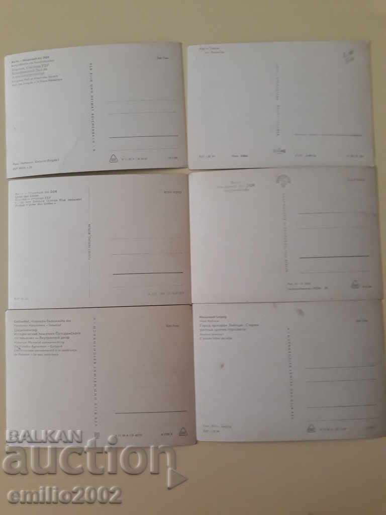 Delivery of Postcards GDR DDR 058 Delivery of Postcards GDR DDR 058