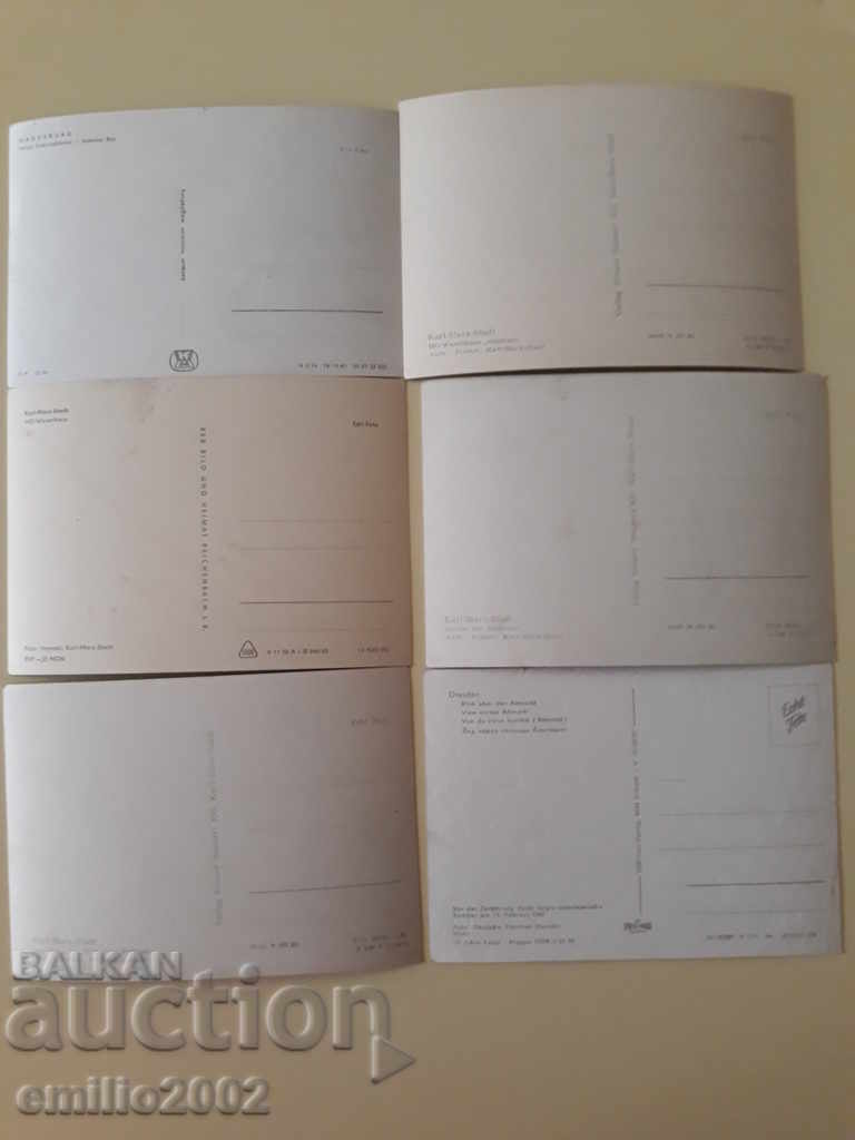 Delivery of Postcards GDR DDR 061 Delivery of Postcards GDR DDR 061