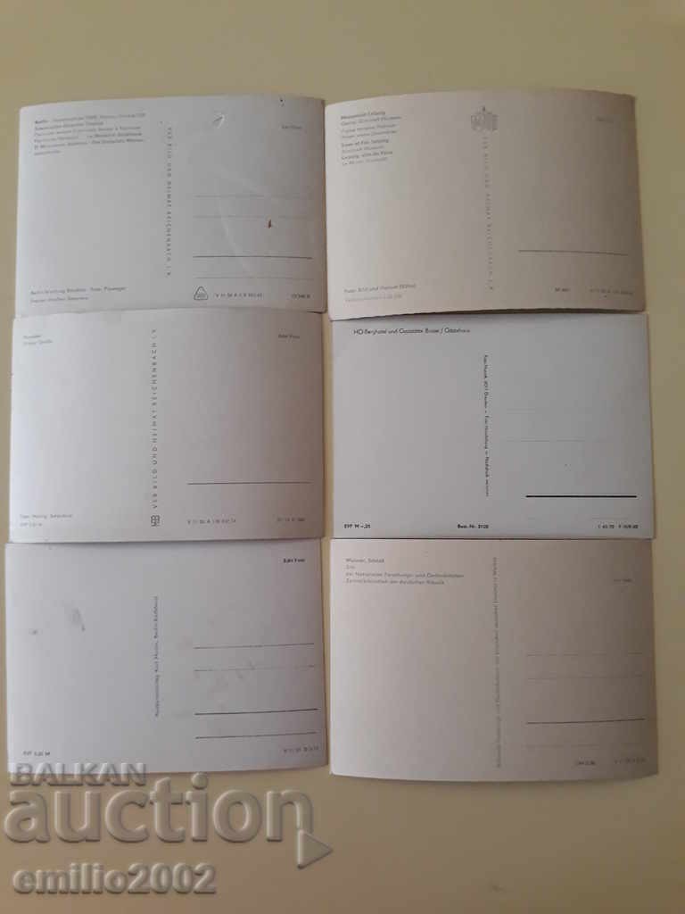 Delivery of Postcards GDR DDR 062 Delivery of Postcards GDR DDR 062