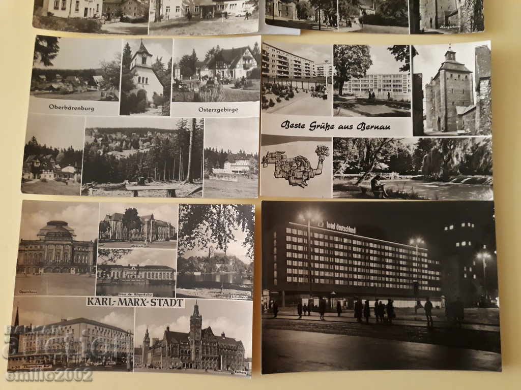 Auction Postcards GDR DDR 063 Auction Postcards GDR DDR 063