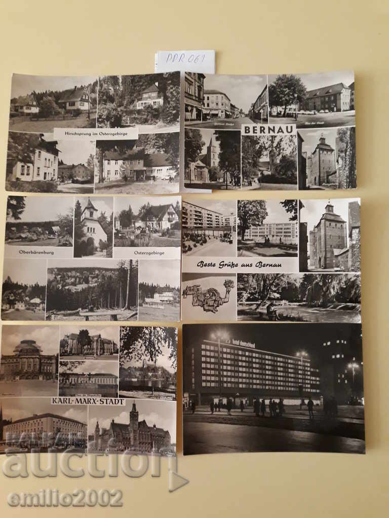 Пощенски картички ГДР DDR 063