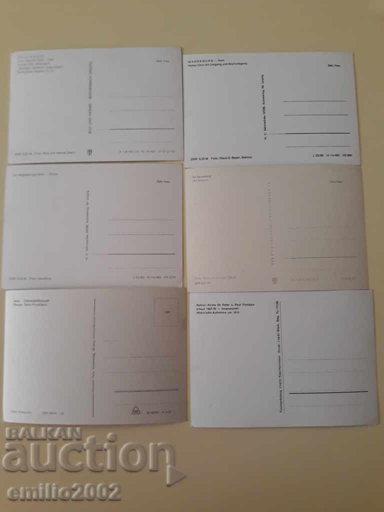 Delivery of Postcards GDR DDR 068 Delivery of Postcards GDR DDR 068