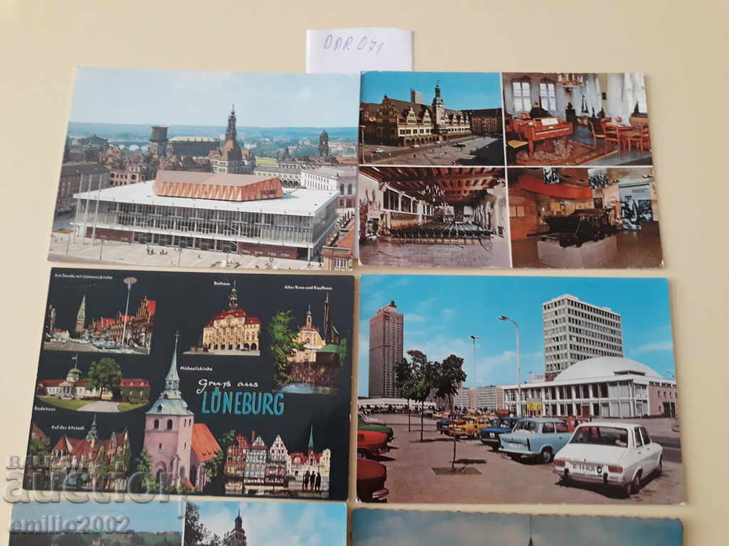Postcards GDR DDR 071 with price 2.00 BGN | € 1.02 Postcards GDR DDR 071 with price 2.00 BGN | € 1.02