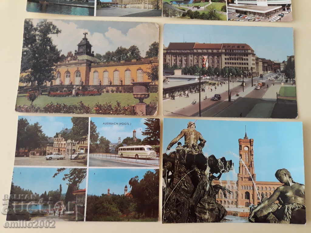 Auction Postcards GDR DDR 072 Auction Postcards GDR DDR 072