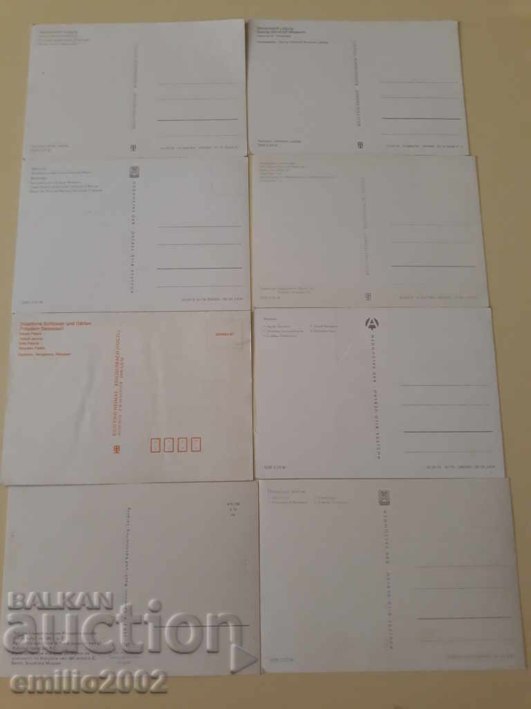 Delivery of Postcards GDR DDR 073 Delivery of Postcards GDR DDR 073