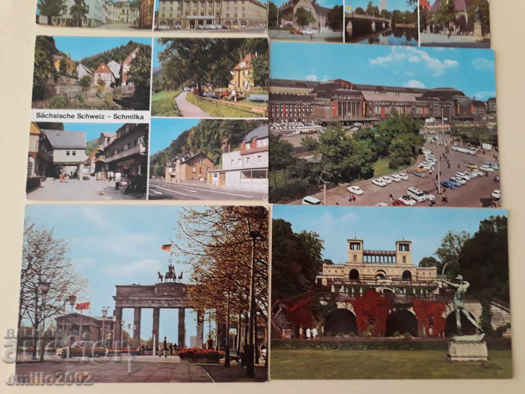 Auction Postcards GDR DDR 076 Auction Postcards GDR DDR 076