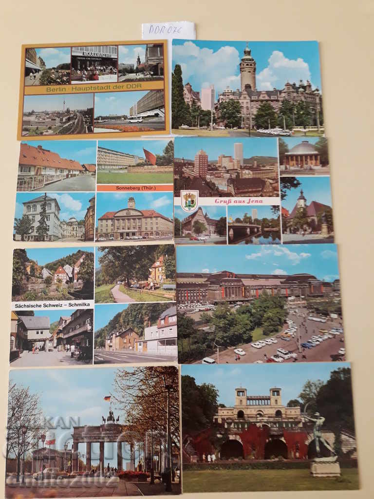 Пощенски картички ГДР DDR 076