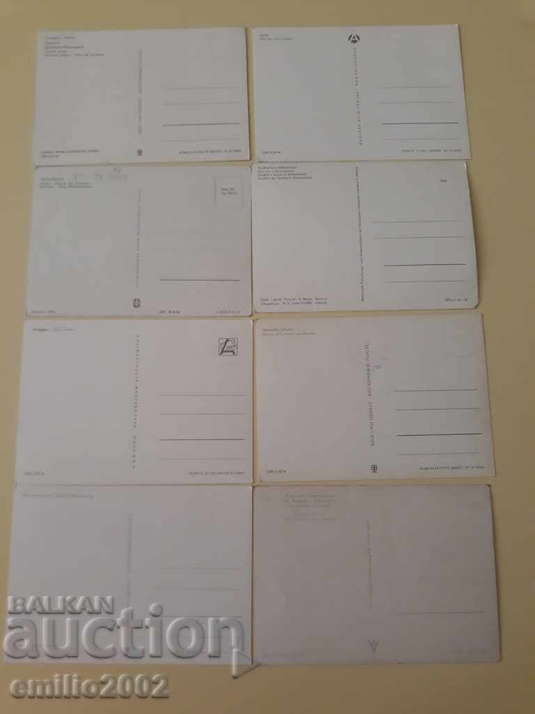 Delivery of Postcards GDR DDR 077 Delivery of Postcards GDR DDR 077