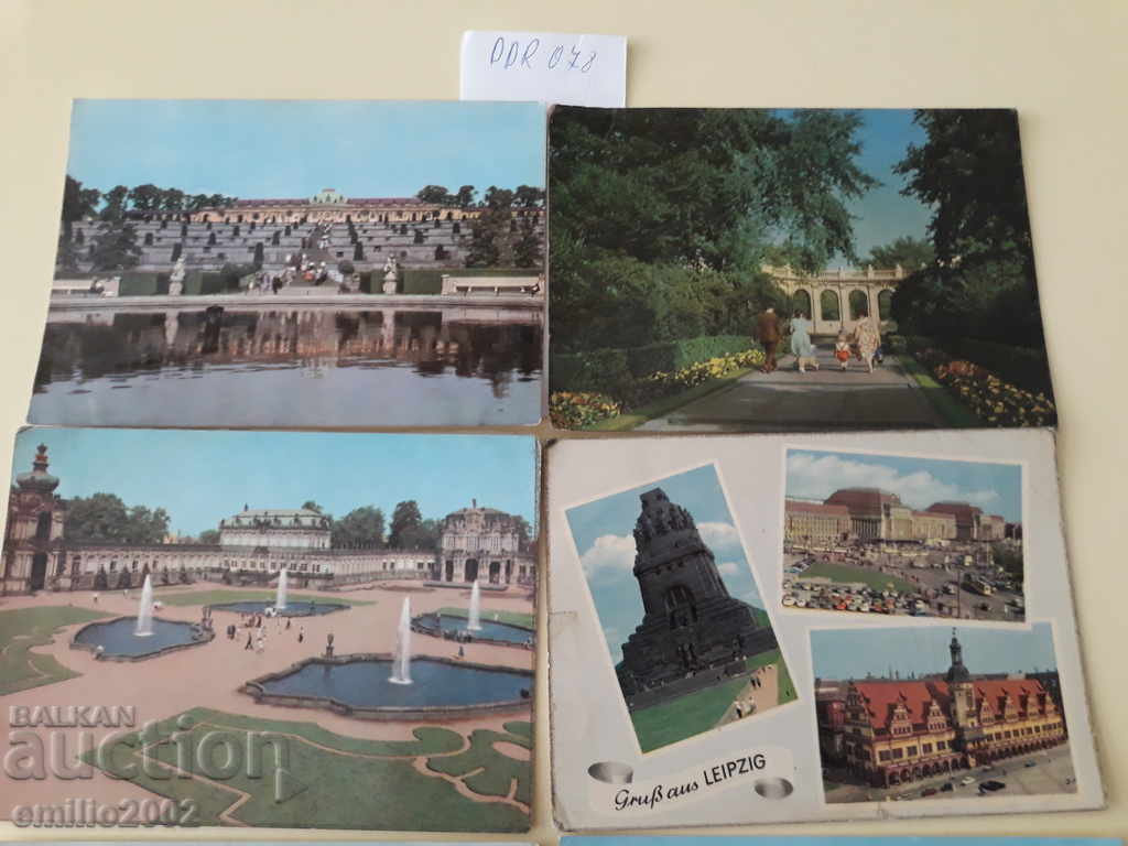 Postcards GDR DDR 078 with price 2.00 BGN | € 1.02