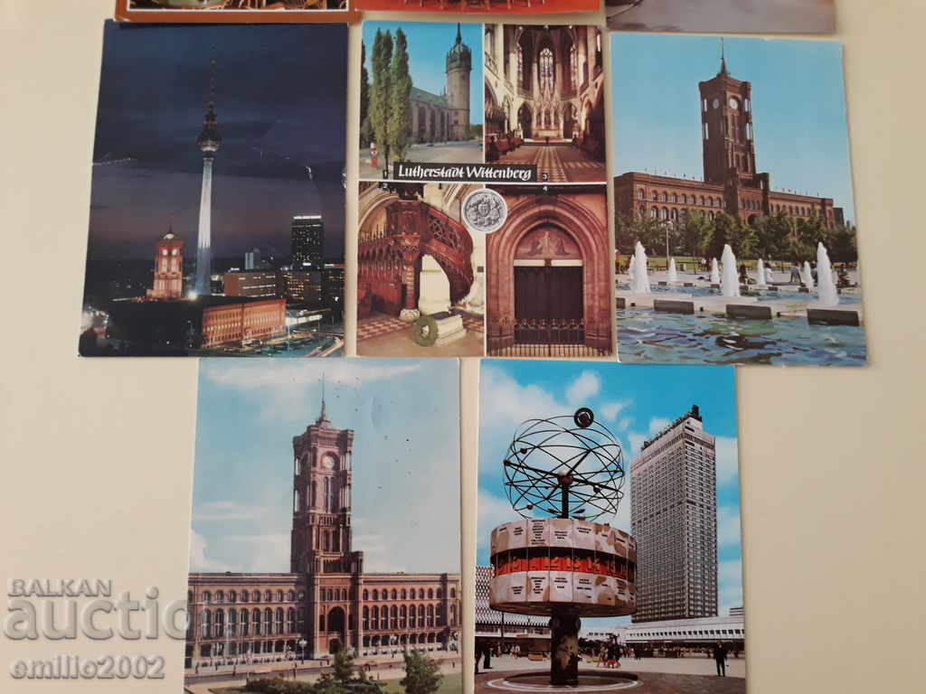 Auction Postcards GDR DDR 079 Auction Postcards GDR DDR 079