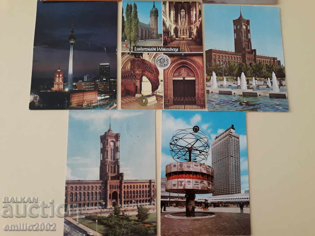 Delivery of Postcards GDR DDR 079 Delivery of Postcards GDR DDR 079