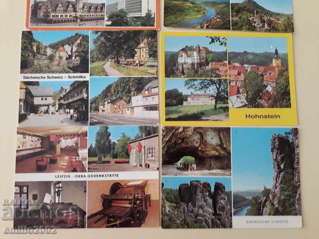 Auction Postcards GDR DDR 080 Auction Postcards GDR DDR 080