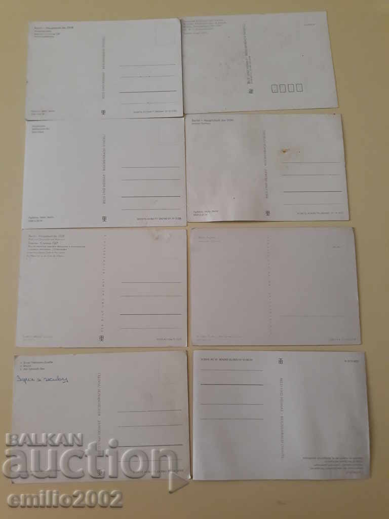 Delivery of Postcards GDR DDR 081 Delivery of Postcards GDR DDR 081