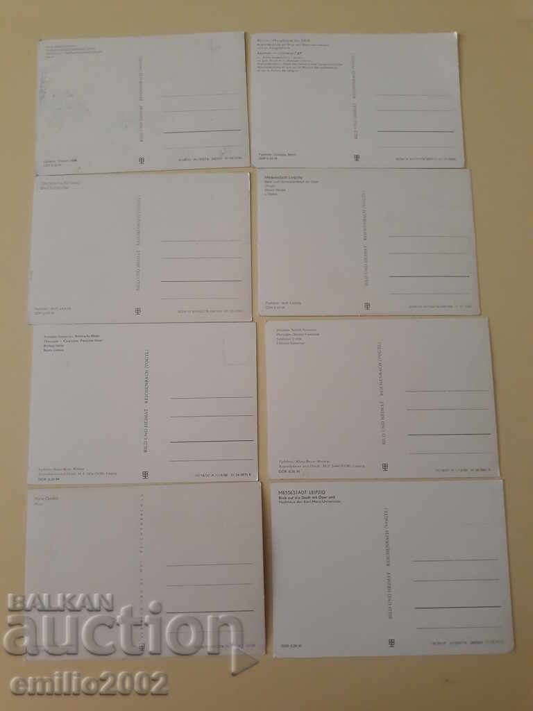 Delivery of Postcards GDR DDR 083