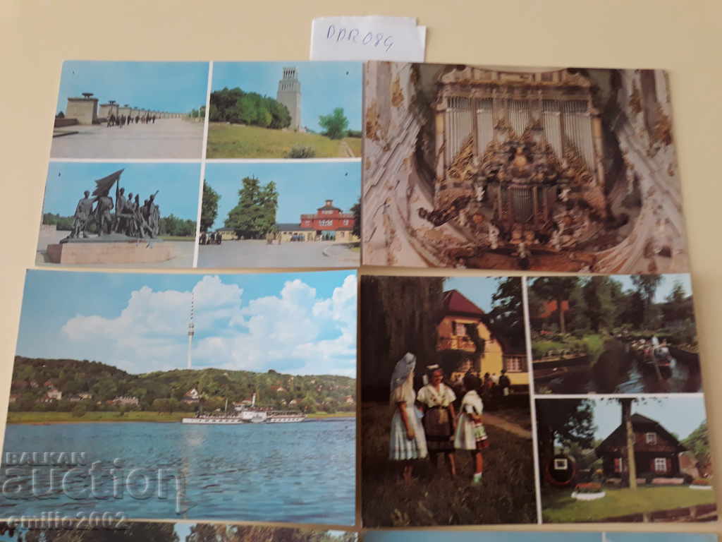 Postcards GDR DDR 084 with price 2.00 BGN | € 1.02 Postcards GDR DDR 084 with price 2.00 BGN | € 1.02