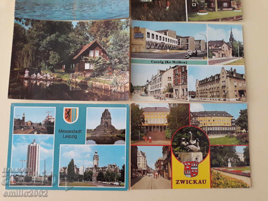 Auction Postcards GDR DDR 084 Auction Postcards GDR DDR 084