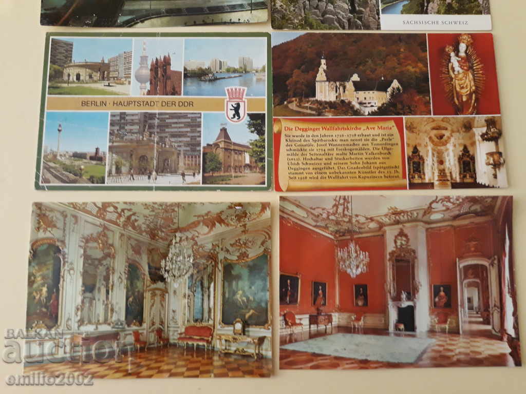 Auction Postcards GDR DDR 086 Auction Postcards GDR DDR 086