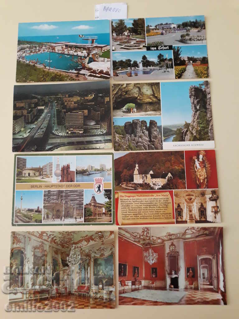 Пощенски картички ГДР DDR 086